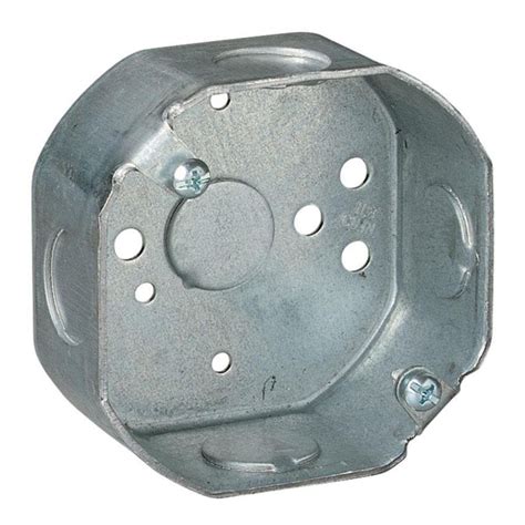 metal ceiling outlet box|outlet for round ceiling box.